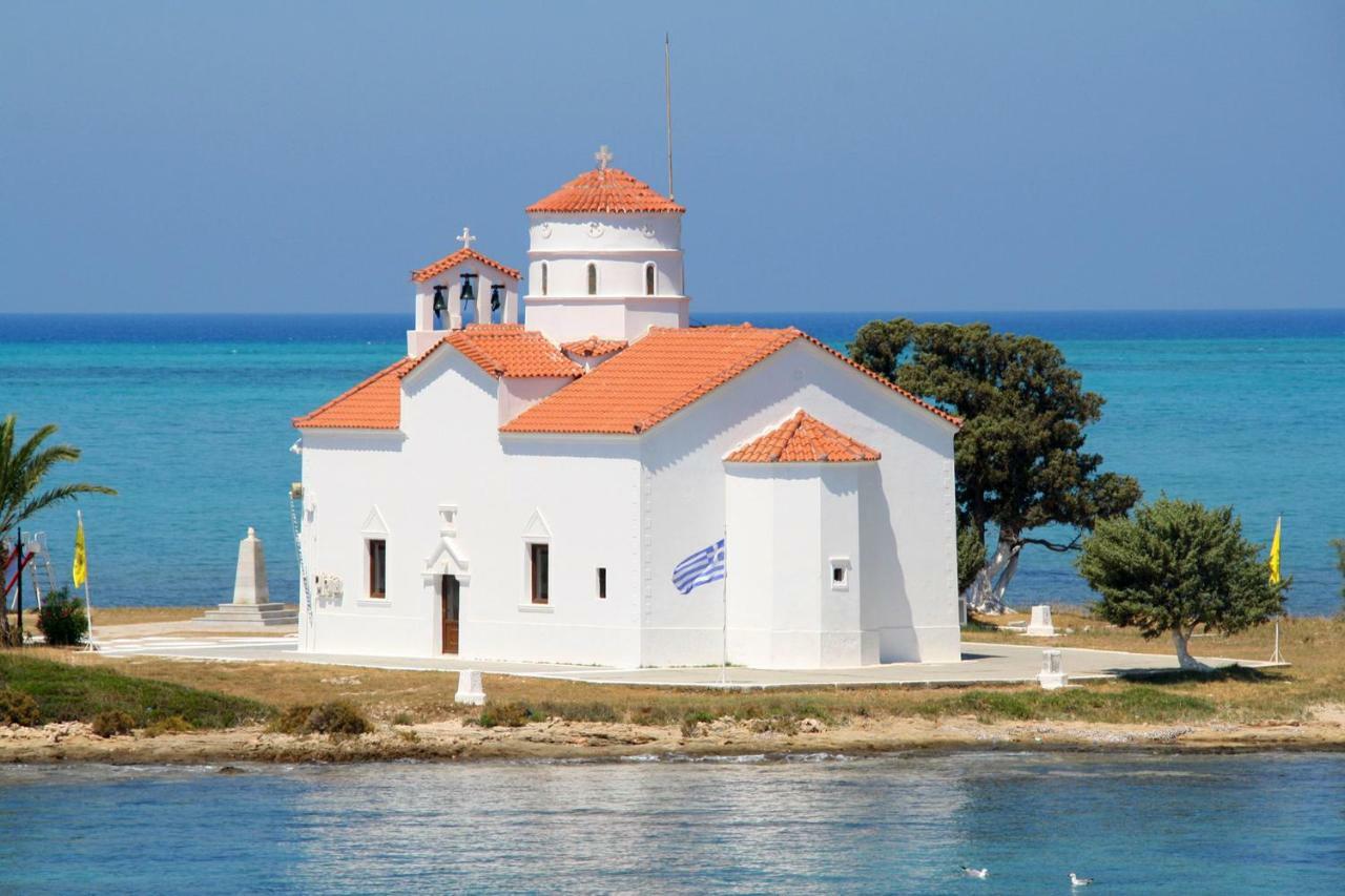 Elafonisos: Two Storey House On The Sea Front 외부 사진